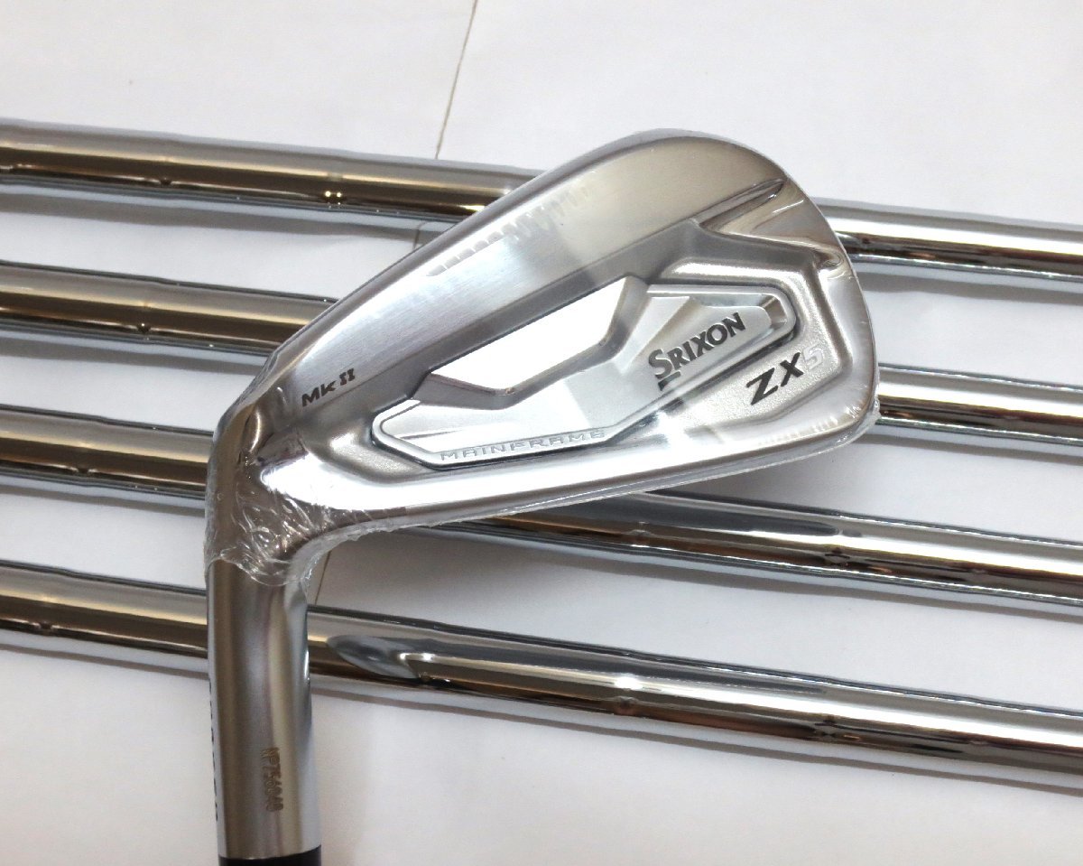 新品☆左用☆ダンロップ☆スリクソン ZX5 MKⅡ アイアン☆SRIXON☆2022