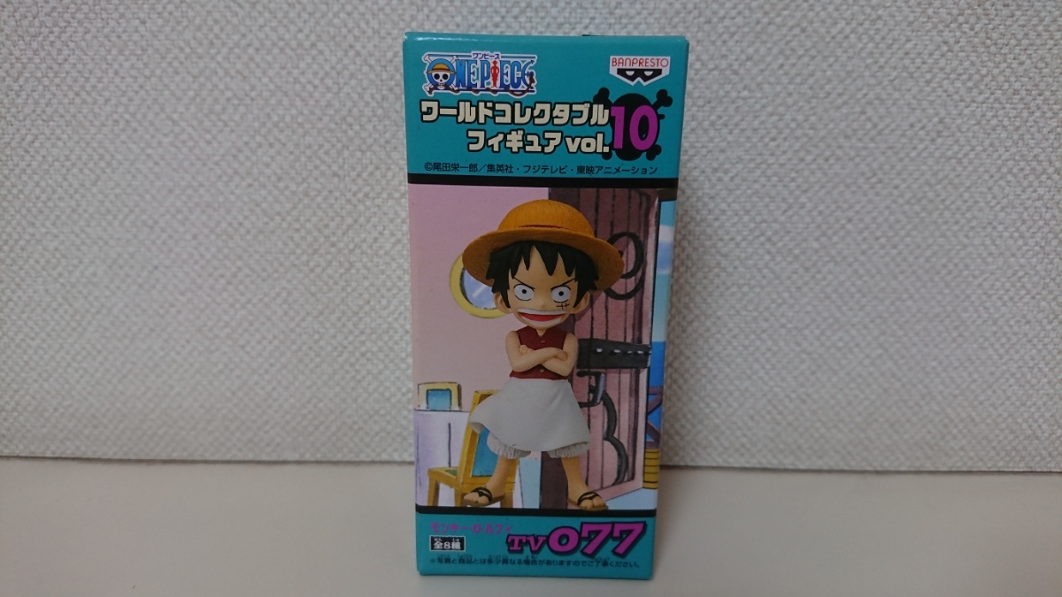 （未開封項目）World Collectable / vol.10 / Luffy / ONE PIECE海賊王Figure Wakore / TV 077 原文:(未開封品) ワールド コレクタブル ／ vol.10 ／ ルフィ ／ ONE PIECE ワンピース フィギュア ワーコレ ／ TV077