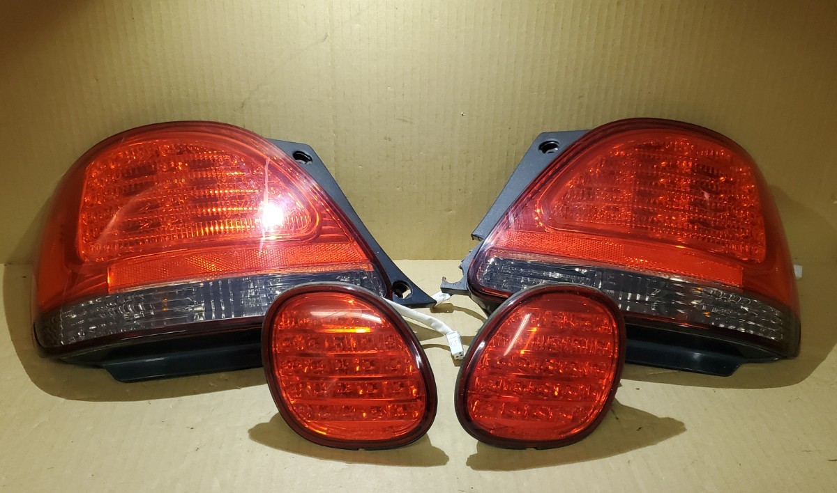 トヨタ アリスト JZS161 テールランプ 左右セット DEPO 16アリスト