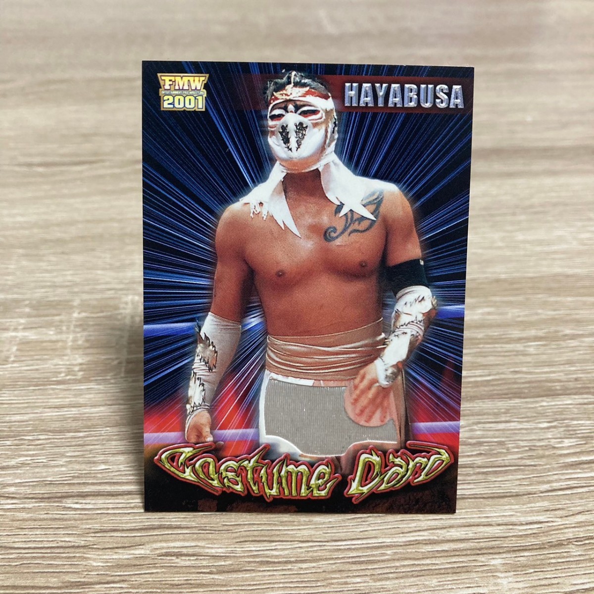激レア】FMW オフィシャルトレーディングカード ハヤブサ 実使用 激レア】FMW オフィシャルトレーディングカード ハヤブサ 実使用