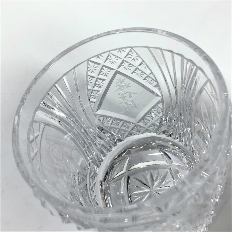 FRANCK MULLER フランクミューラー×極上森伊蔵 霧島切子グラス FRANCK MULLER フランクミューラー×極上森伊蔵 霧島切子グラス