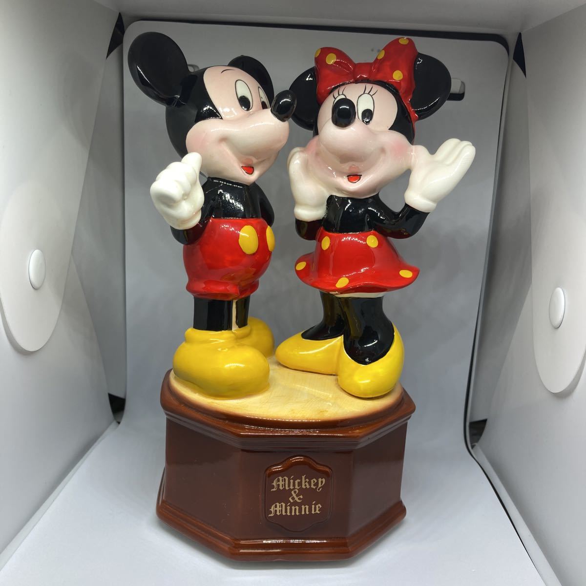  Disney Mickey & minnie музыкальная шкатулка 