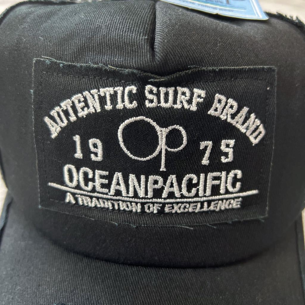 Ocean pacific OPo-pi- Logo badge mesh cap OPG-HL005-80 BLACK size adjustment possibility new goods A50605-1