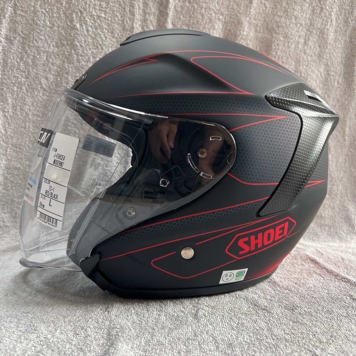 廃盤モデル SHOEI J-FORCE4 MODERNO Lサイズ ショウエイ ショーエイ J