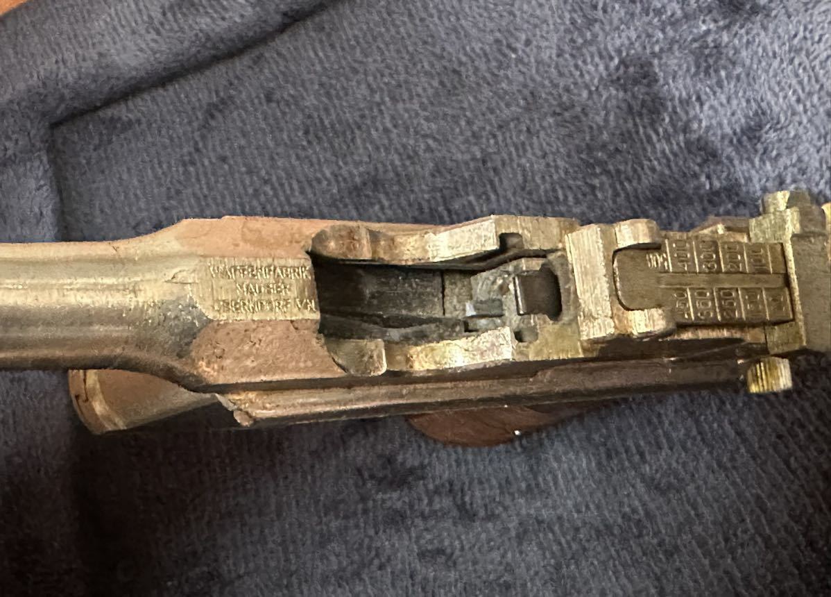 MGC 金属製モデルガン モーゼル M1916 M96 ミリタリー MAUSER SMG SMG