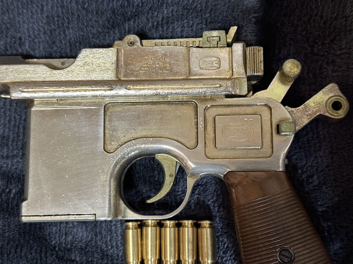 MGC 金属製モデルガン モーゼル M1916 M96 ミリタリー MAUSER SMG SMG