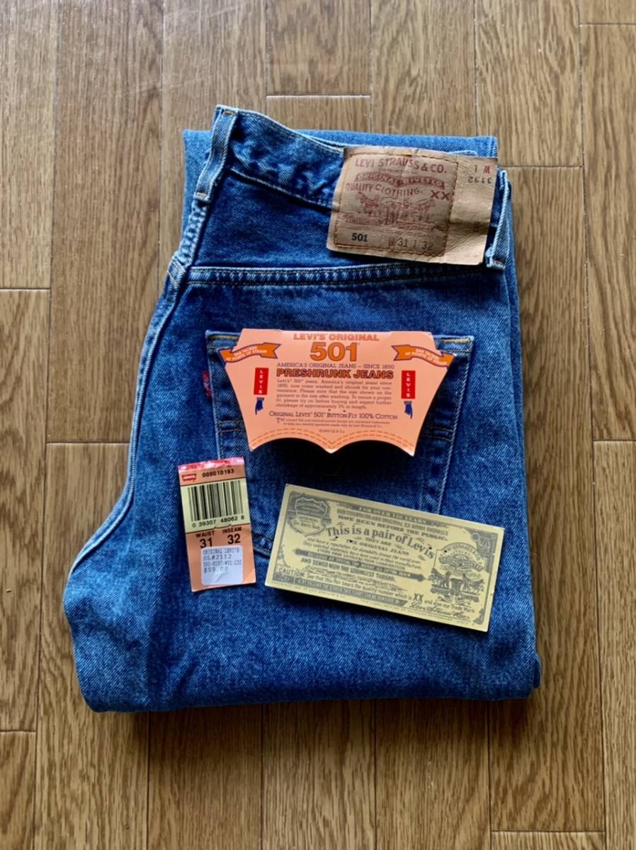 コンビニ受取対応商品】 W31 501 Levi's 90s USA製 赤耳 66前期 米国製