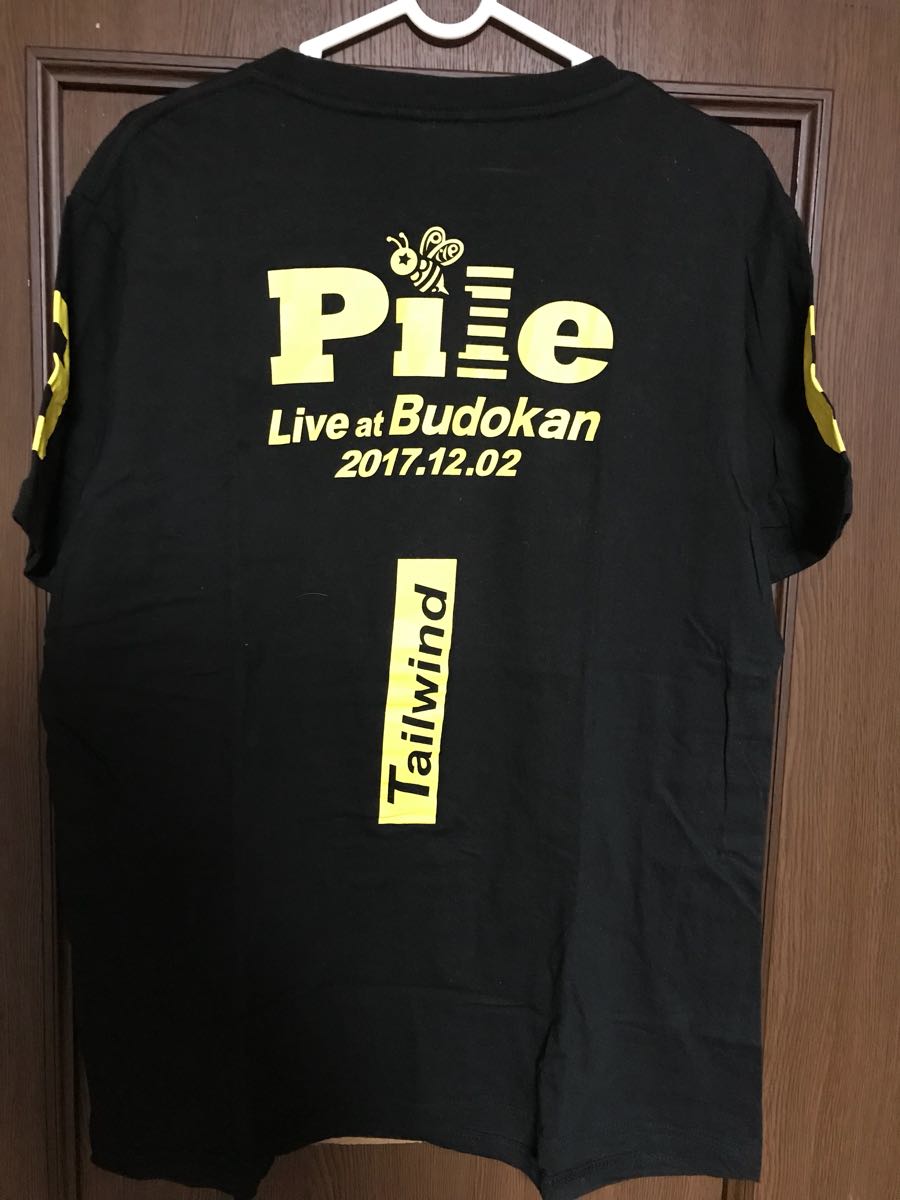 GS119* Pile budo pavilion limitation design T-shirt black L size Pile Live at Budokan ~Pile feat. Rav Live!~