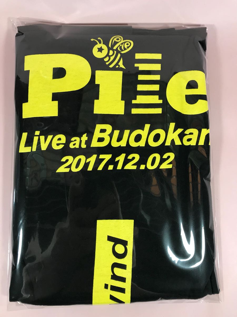 GS119* Pile budo pavilion limitation design T-shirt black L size Pile Live at Budokan ~Pile feat. Rav Live!~