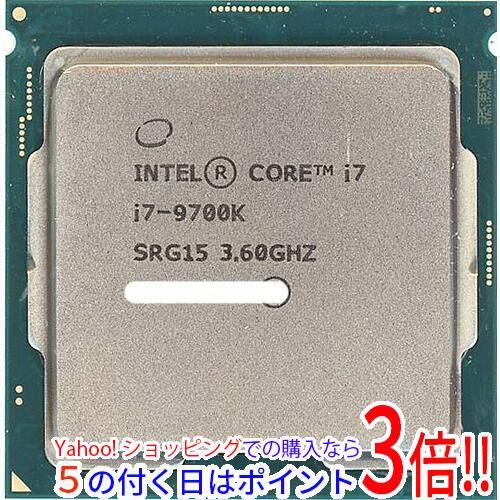 中古】Core i7 9700K 3.6GHz LGA1151 95W SRG15 [管理:1050014467