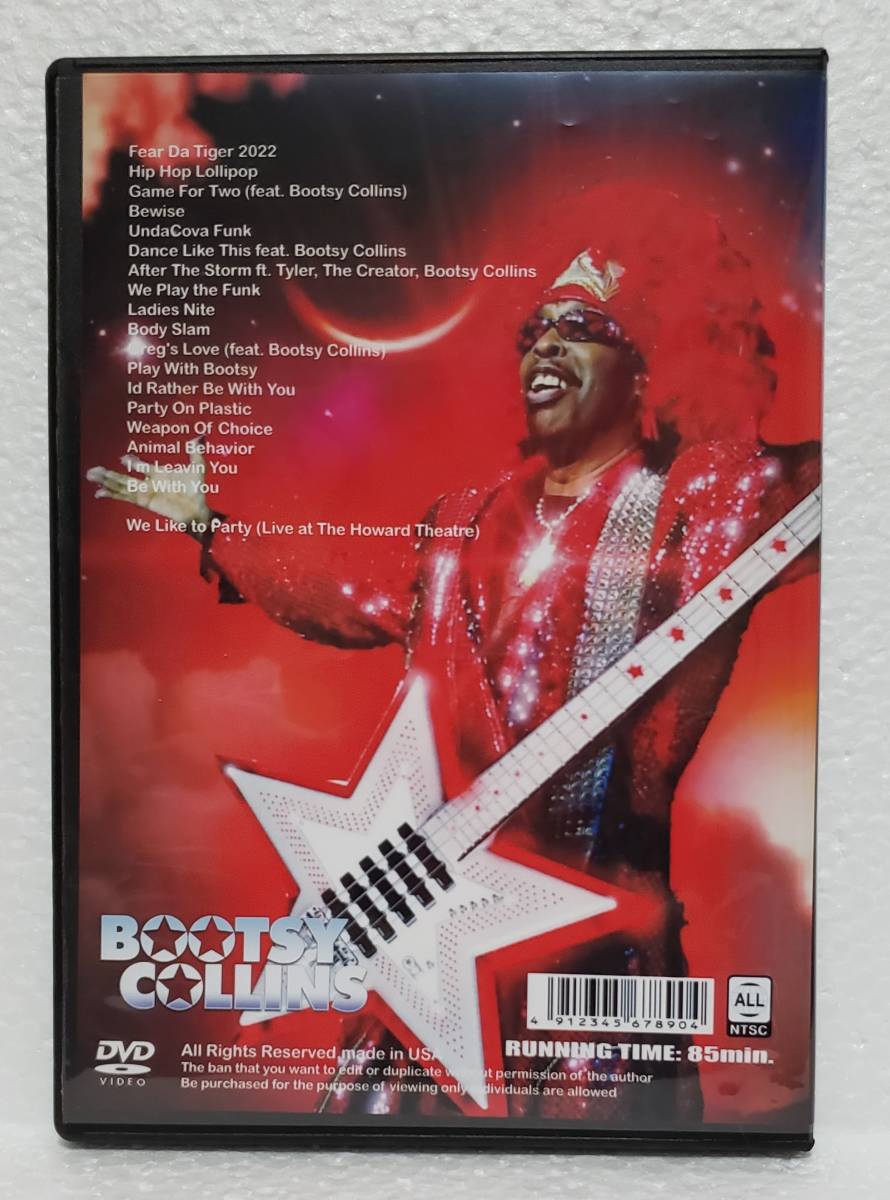 2022！Bootsy Collins プロモ集！PV MV ブーツィー・コリンズ_画像2