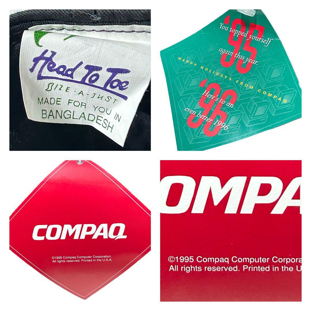 DEAD STOCK 1996 COMPAQ VINTAGE CAP　デッドストック　ヴィンテージ　コンパック　企業ロゴ_画像10