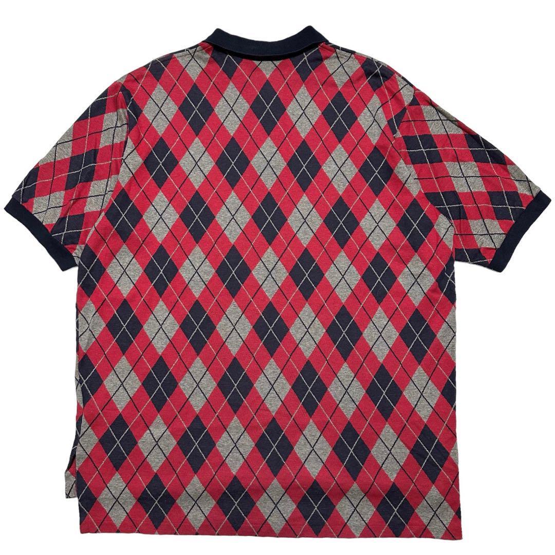 上品 - 【90s】希少 USA製 ラルフローレン アーガイル ポロシャツ