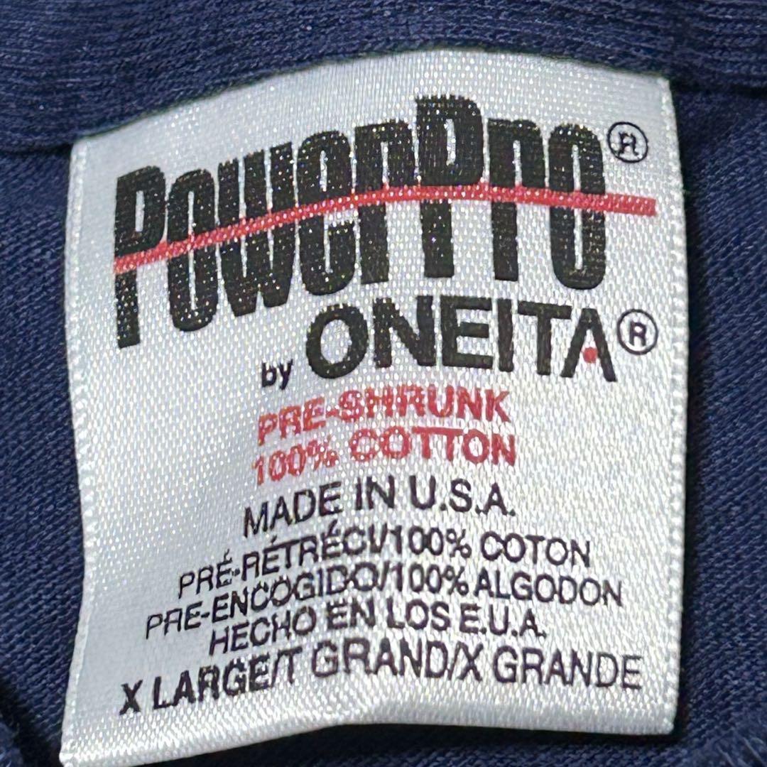 デッドストック【90s】米国製 ONEITA Tシャツ NBC 企業ロゴ