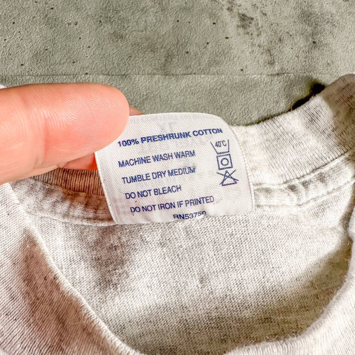ヴィンテージ 90s USA製 牛 動物プリント 四十八手 エロTシャツ tee
