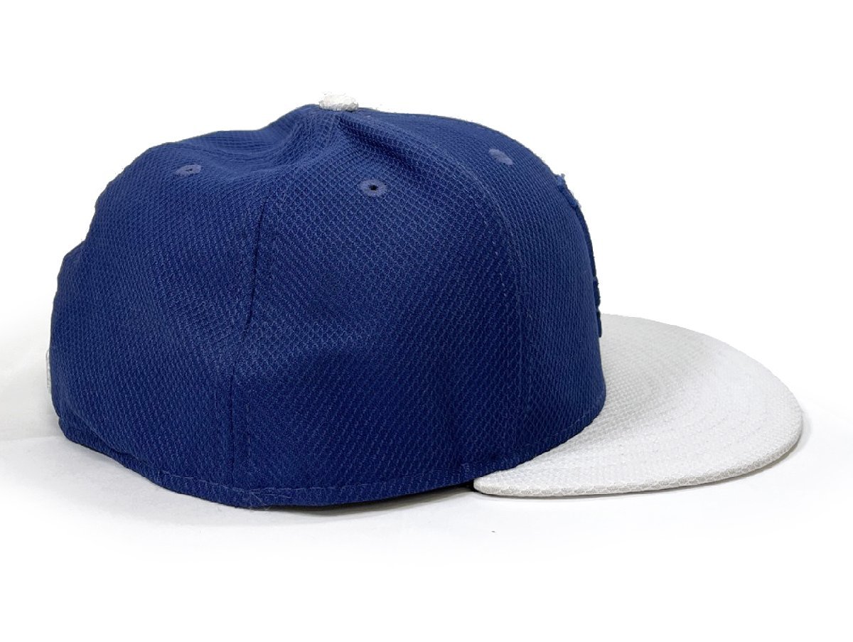 NEW ERA 59FIFTY AUTHENTIC COLLECTION LA DODGERS CAP 7 5/8(60.6cm) ブルー×ホワイト MLB ニューエラ ロサンゼルスドジャース キャップ_画像3