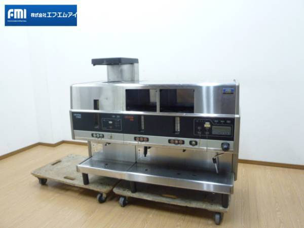 中古厨房 エフエムアイ コーヒーマシン カフェトロン CT-230/CT-1102 現状 W1130×D580×H940mm