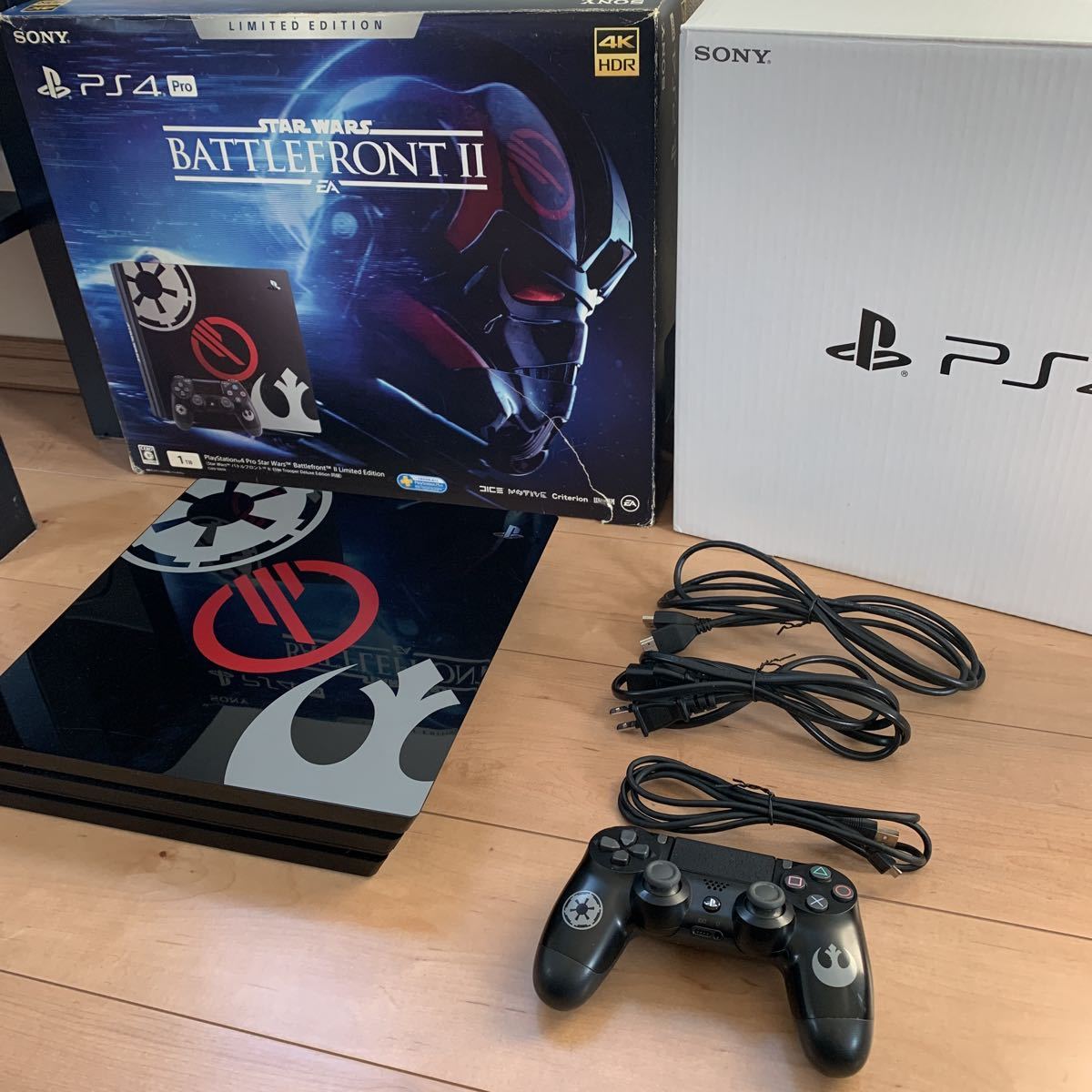 lugt gentage marionet PS4 Pro 本体/箱 セット Star Wars Battlefront II Limited Edition CUHJ-10019 初期化  動作確認済 スターウォーズ | knowhowtrg.com