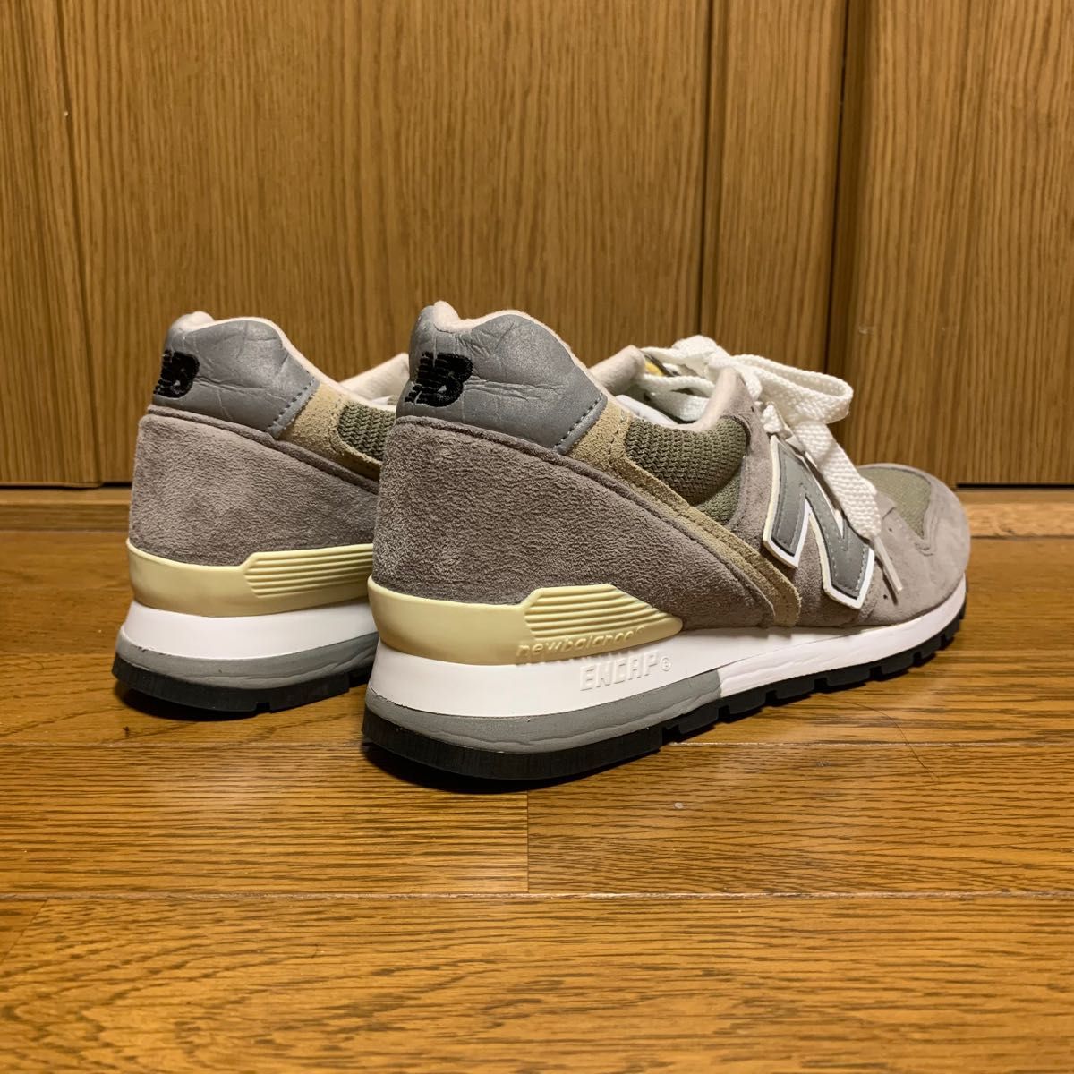 new balance M996 USA製 24 5cm グレー|PayPayフリマ