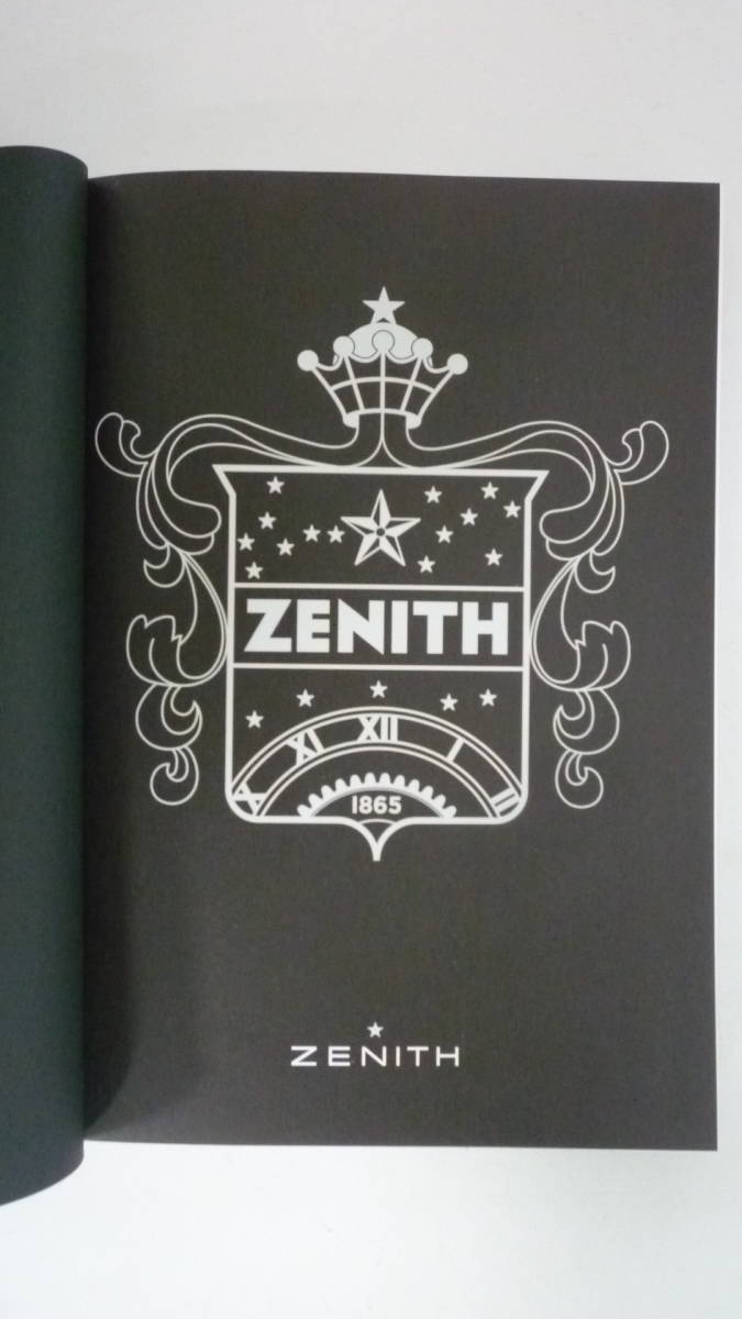 50607-4 ZENITH COLLECTION 2010/2011 カタログ  冊子 ゼニス コレクションの画像5