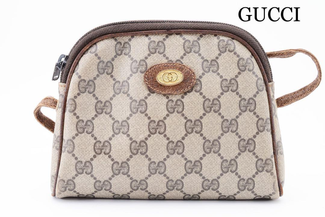 税込) GUCCI グッチ ショルダーバッグ GGスプリーム ゴールド 23053102