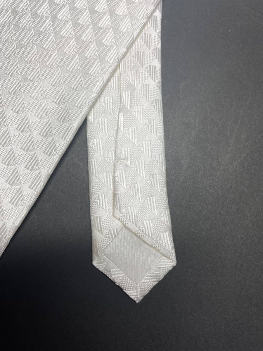 新品 白ネクタイ シルク 安心の日本製 高級 517