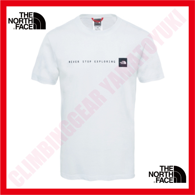 【海外限定】　サイズ：L　TNF　ノースフェイス　NEVER STOP EXPRORING　TEE　NSE　白　WHITE_画像6