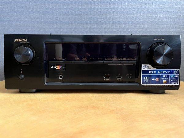 ◇◇□ DENON AVアンプ AVR-X1200W 動作・極美品 リモコン付き