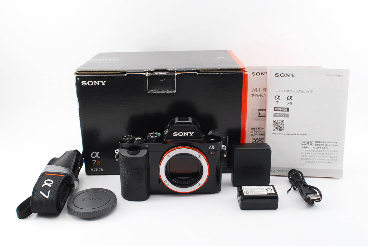 ショット数 25047回 元箱付 ☆美品☆ SONY ソニー SONY α7R ILCE-7R