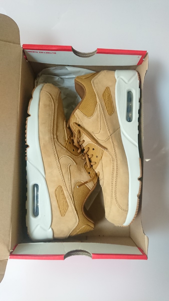 NIKE AIR MAX90 ULTRA 2.0LTR WHEAT/WHEAT-LIGHT BONE BLEAT/OS CLAIR/BLEAT 26.5cm エアマックス90 ベージュ _画像5