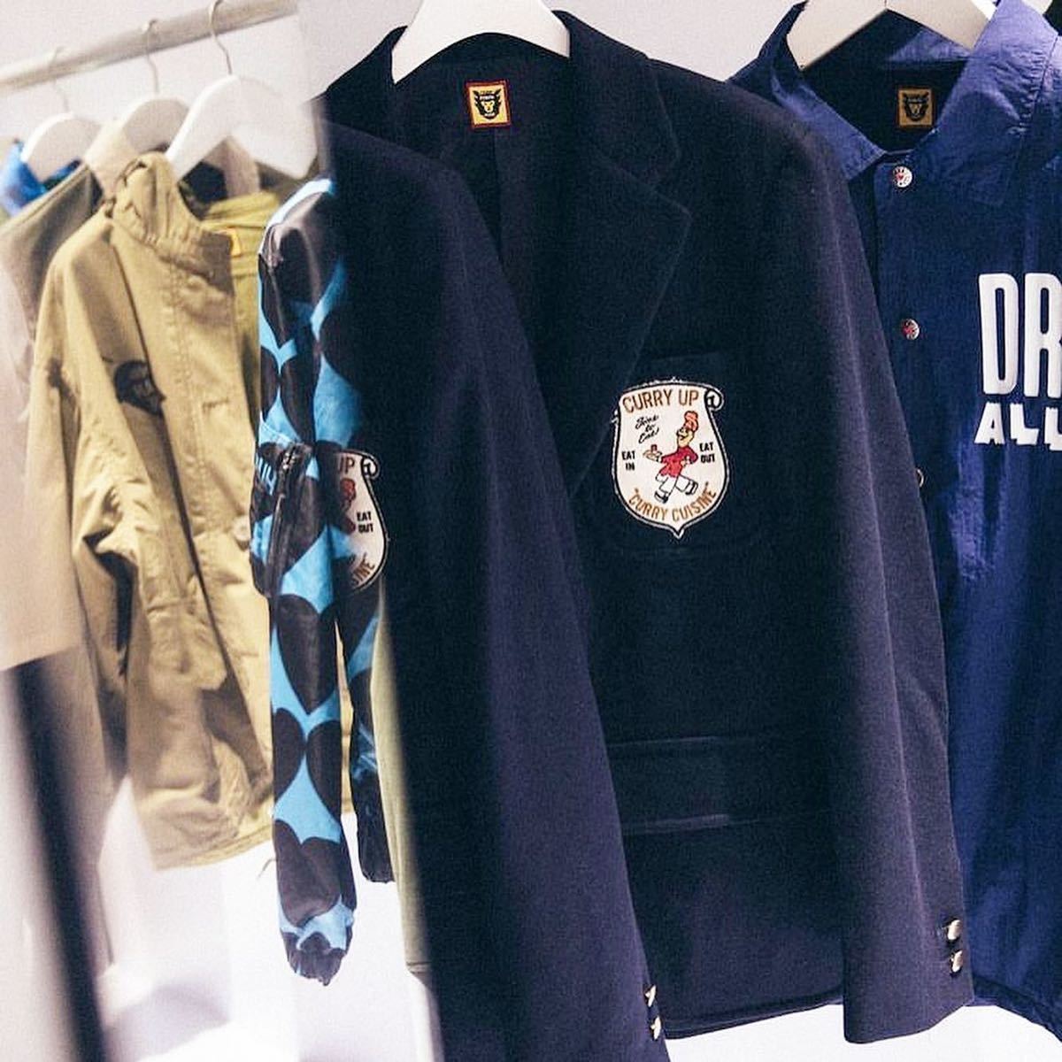 HUMAN MADE 紺ブレ (L) NIGO ブレザー NIGOLD スーツ CURRY UP 関口