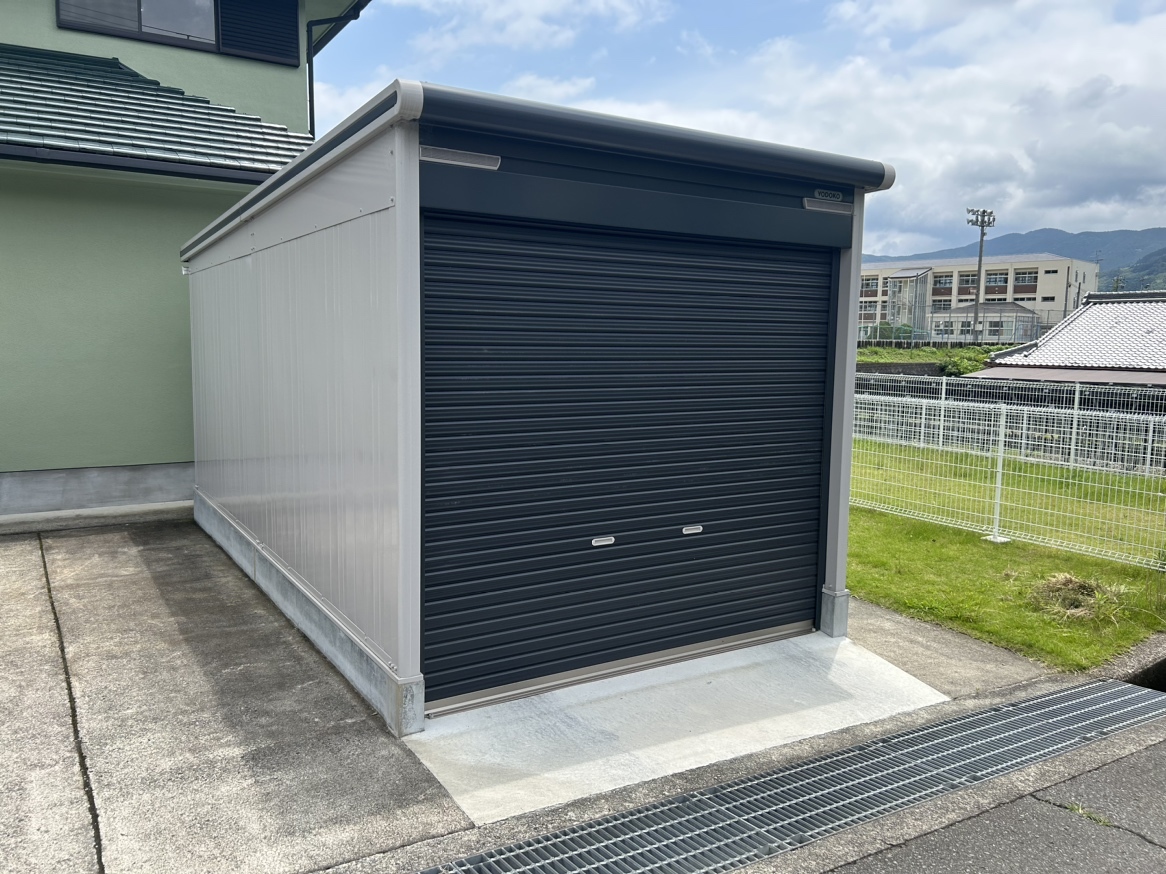 YODO ヨド物置 ヨドガレージ ラヴィージュIII 電動シャッター/リモコン付き H2,550×W2,680×D5,220mm 解体済み エリア限定 大阪市平野区発