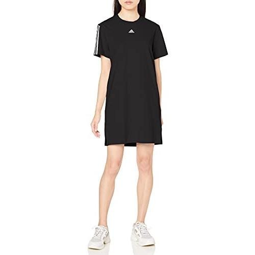 [ новый товар ] стоимость доставки 299 иен M размер Adidas adidas женский tops рубашка One-piece W ESS 3S DK платье GS1371 черный чёрный 45aaii