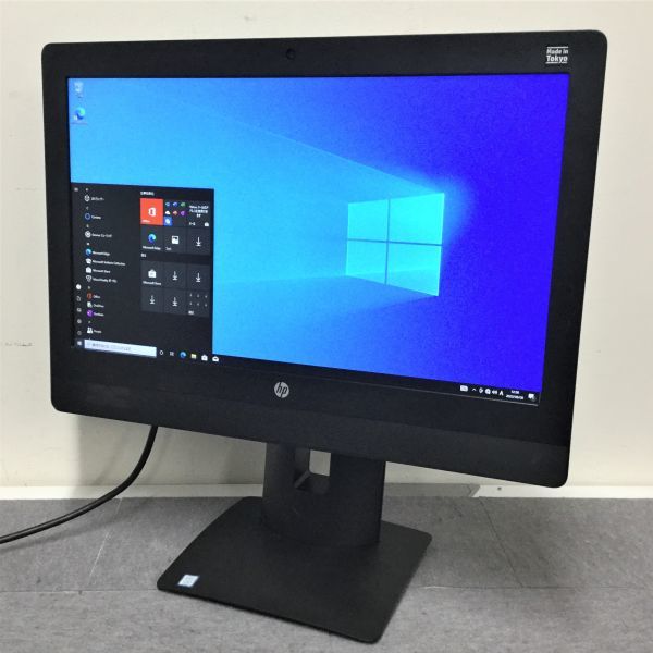 @XY2048 HP ProOne 600 G3 Non-Touch AIO 21.5Inch i3-7100@3.90GHz/メモリ-4GB/Win10Pro64/HDD500GB/フルHD/DVD/Webカメラ/無線