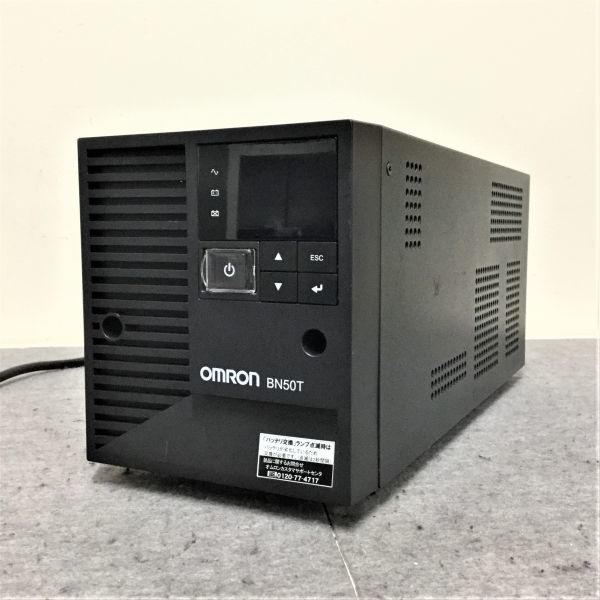 @Y2092 ★現状品 保証無し★ オムロン LCD 搭載 BN50T 450W 無停電停電装置 OMRONの画像1