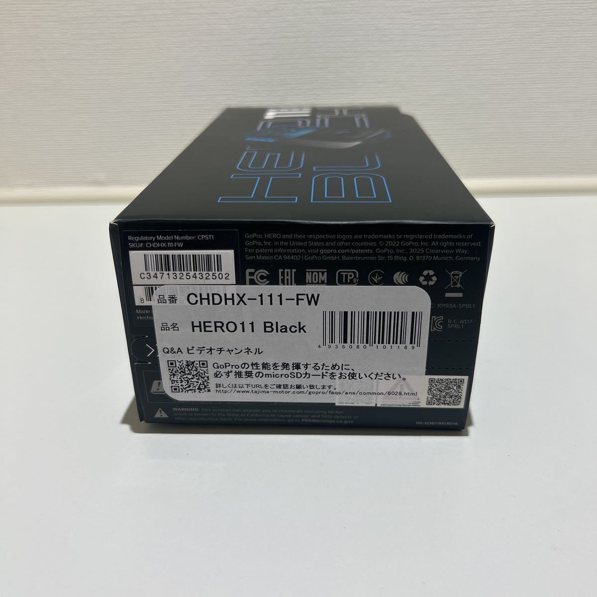 Gopro hero 11 ブラック CHDHX-111-FW ゴープロ 正規品 新品、未開封