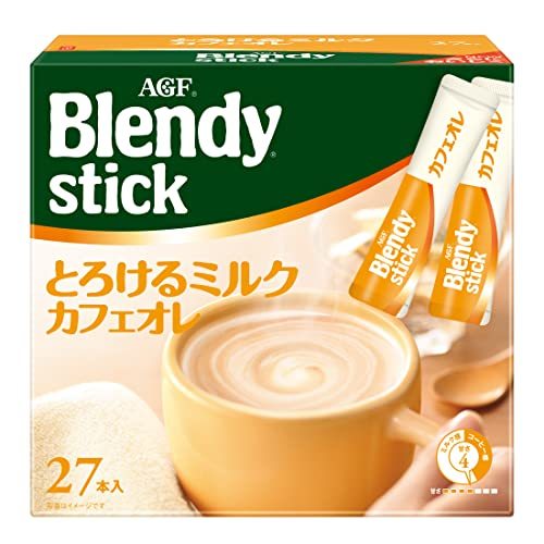 AGF Blendy Stick Тающее молоко Кафе с молоком 27 бутылок 【 Стик Кофе】