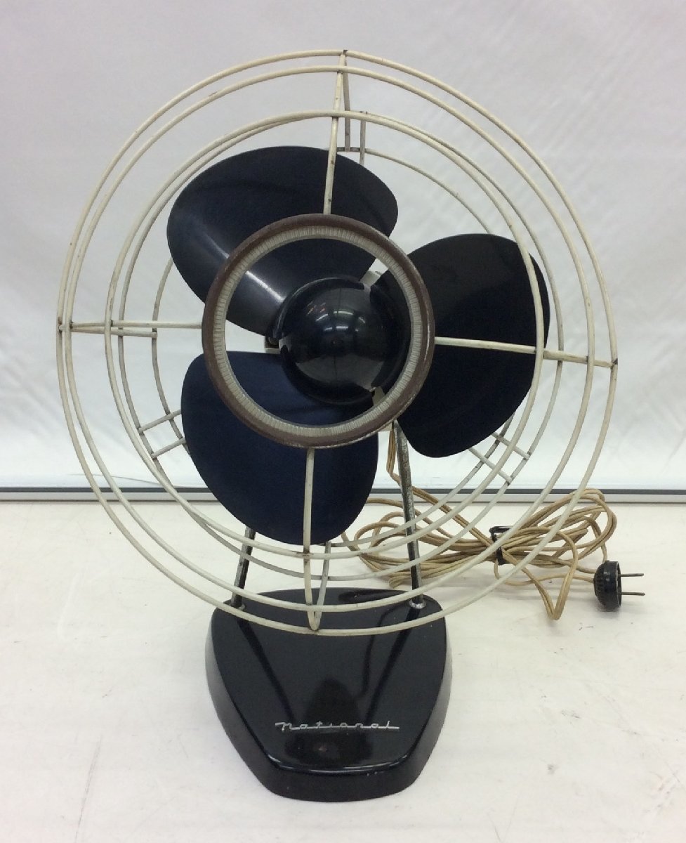 中古】昭和レトロ ナショナル 扇風機 松下電器 おしゃれ インテリア