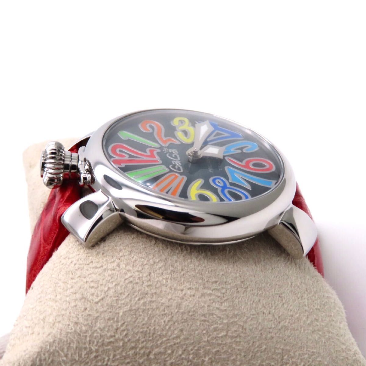 美品 5020 GaGa MILANO ガガミラノ 時計 マヌアーレ40 シェル