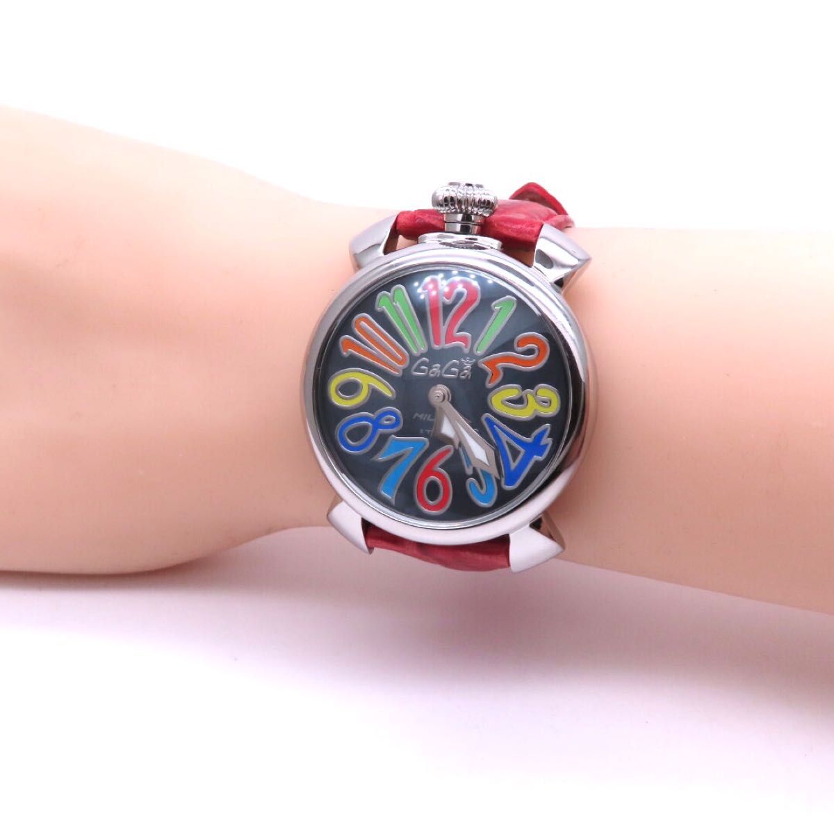 美品 5020 GaGa MILANO ガガミラノ 時計 マヌアーレ40 シェル | www