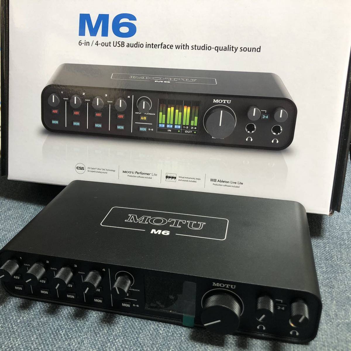 美品】MOTU M6 オーディオインターフェース | transparencia.coronango
