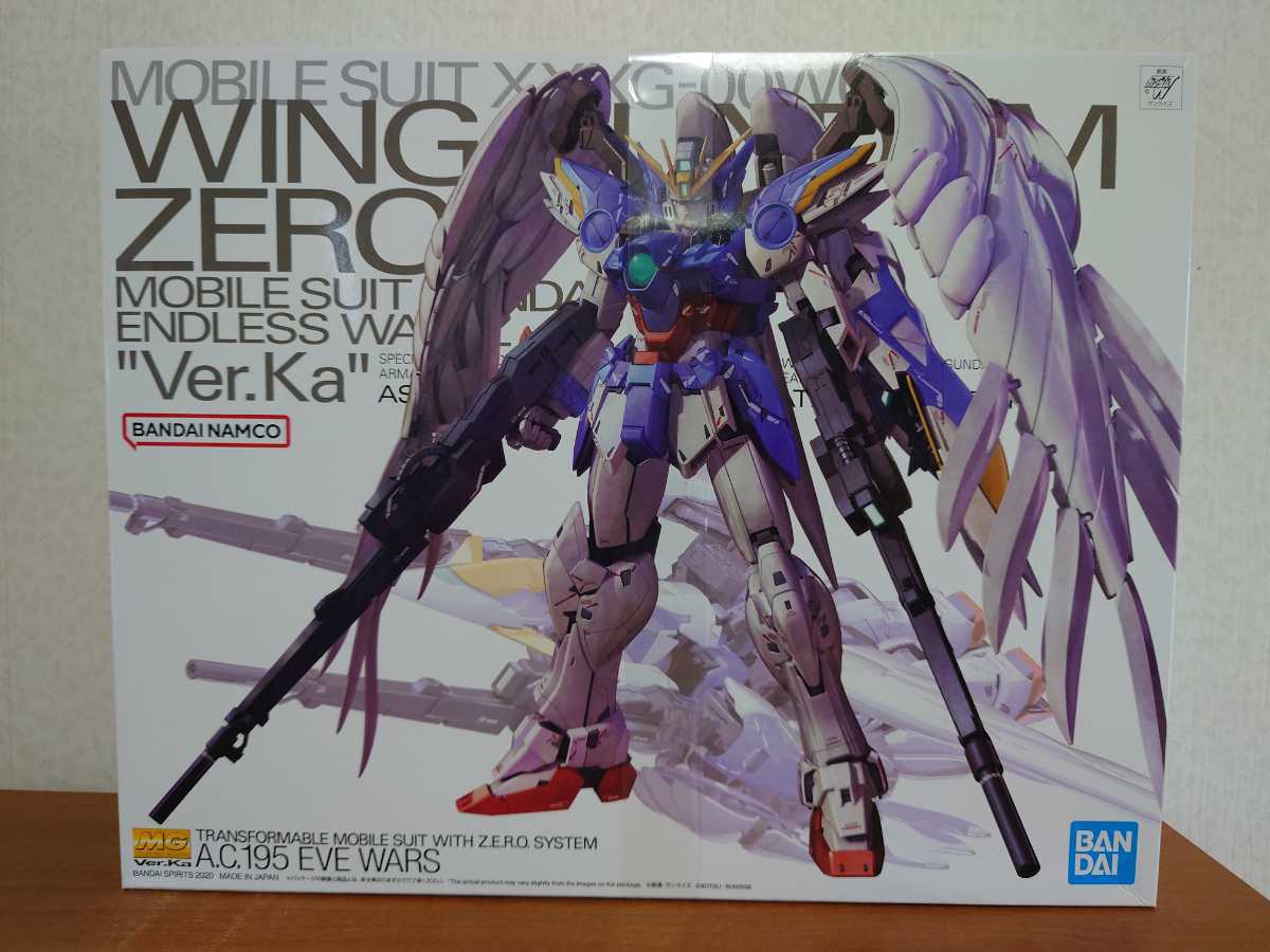新品 未開封 未組立 MG 1/100 ウイングガンダムゼロEW Ver.Ka 新機動