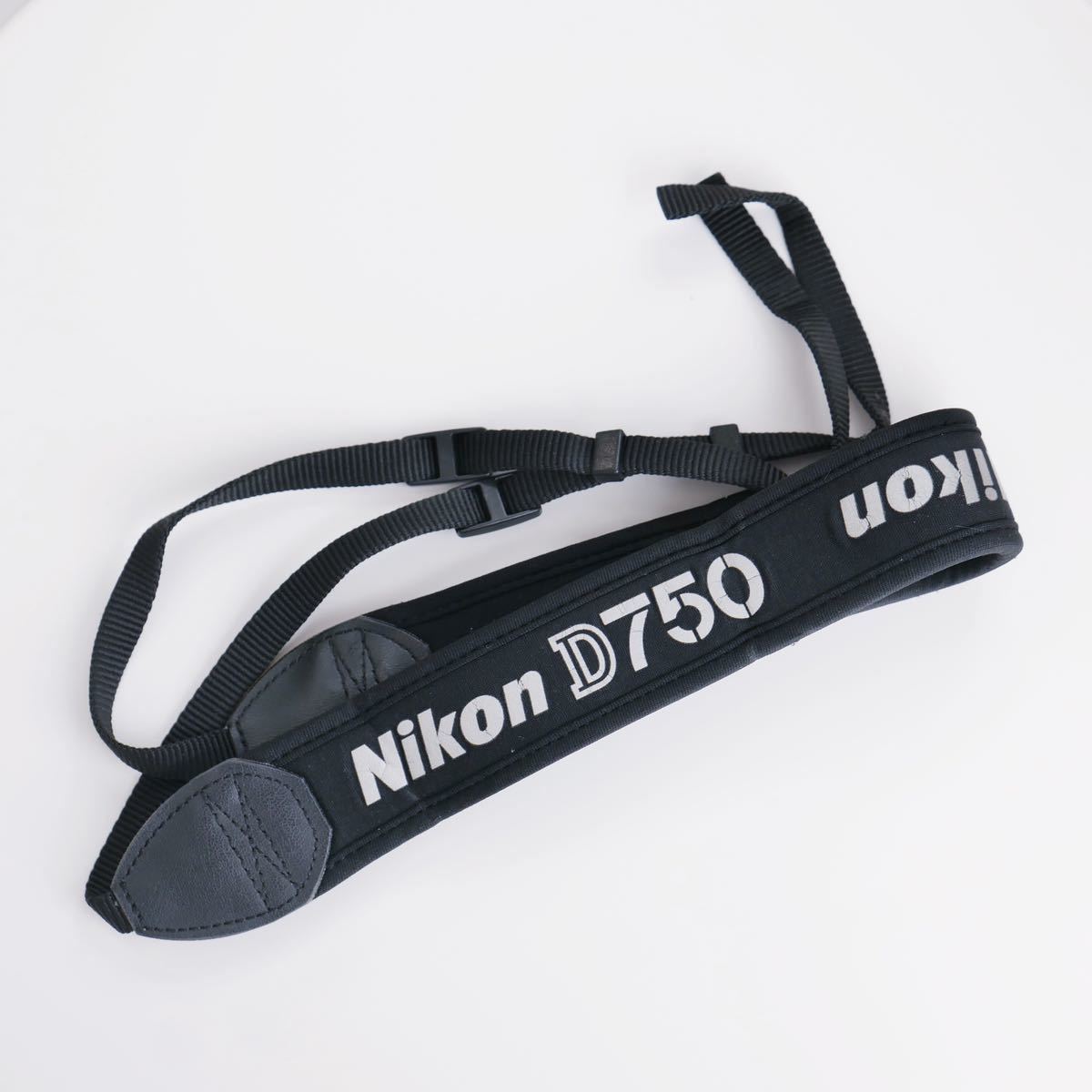 〈即決〉Nikon ニコン D750 ネオプレーン カメラ ストラップ ［ゆうパケット発送対応］_画像1