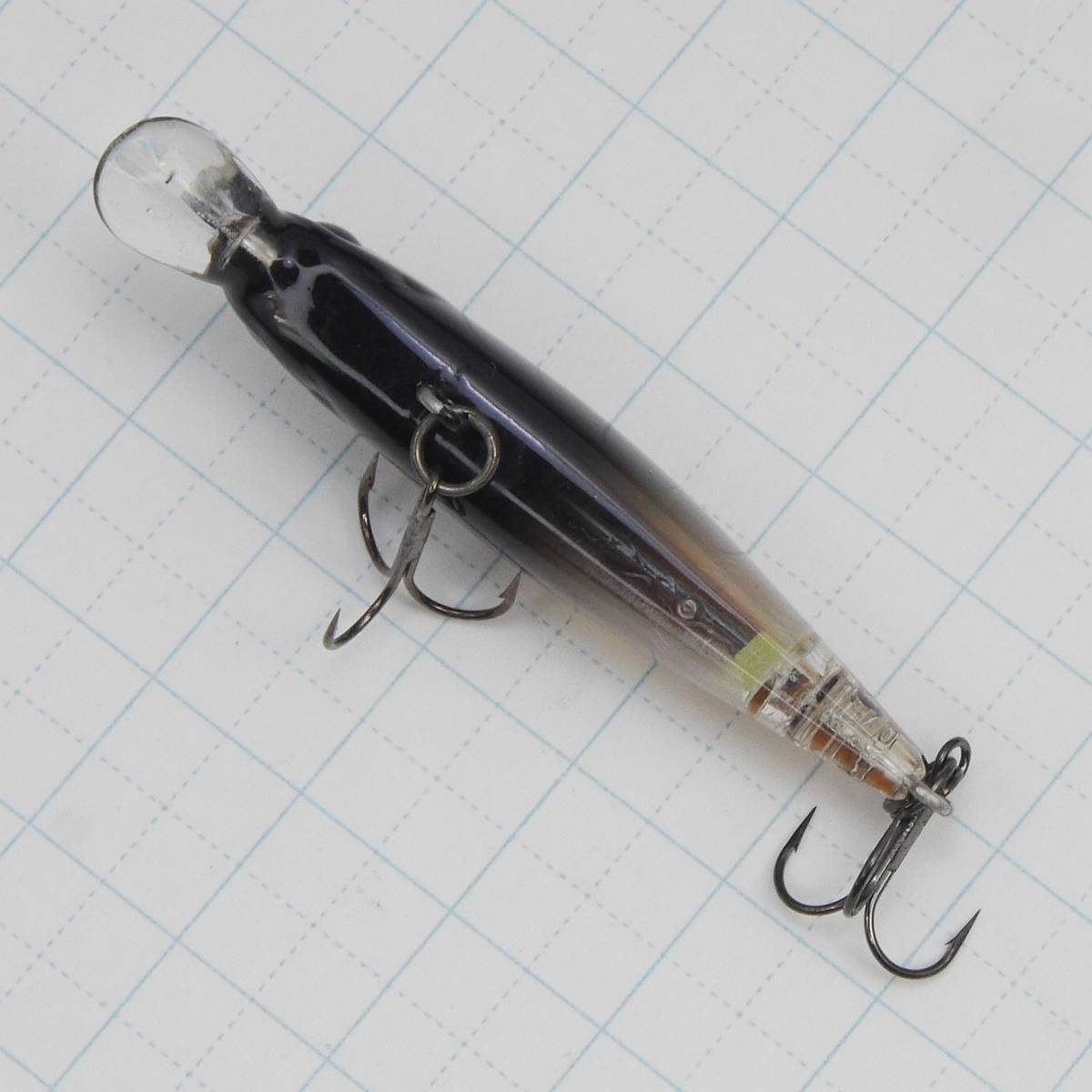 ジップベイツ リッジ 46S ブラッククリアテール RIGGE ZipBaits(ミノー