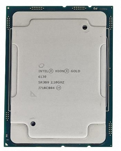 Intel Xeon Gold 6130 SR3B9 16C 2.1GHz 2.8/3.7GHz 22MB 125W LGA3647 DDR4-2666