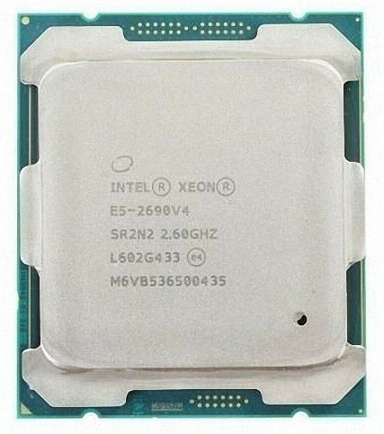 2個セット Intel Xeon E5-2690 v4 SR2N2 14C 2.6GHz 35MB 135W LGA2011-3 DDR4-2400_画像1