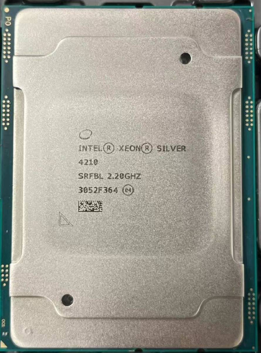 最新最全の 10C SRFBL 4210 Silver Xeon Intel 2.2GHz DDR4-2400