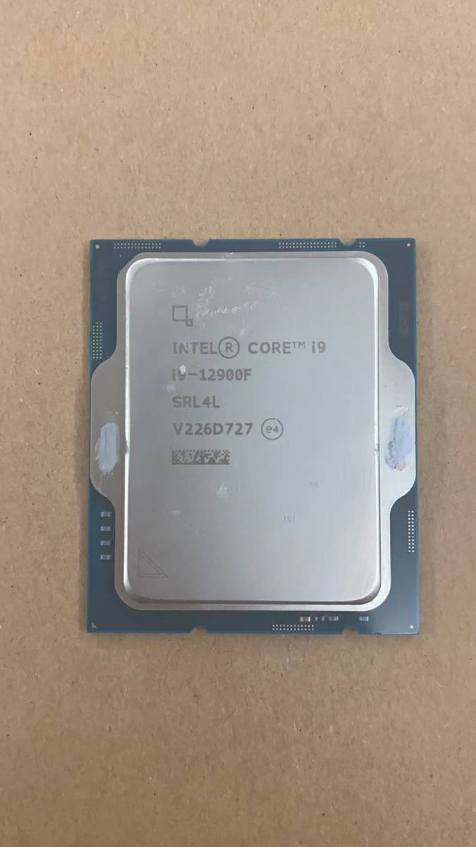 △動作未確認△5353// Intel Core I9-12900F//中古分解品 LGAソケット