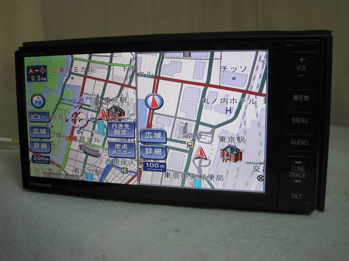 ヤフオク! - ② 2021年地図 PanaHDDナビ CN-H510...