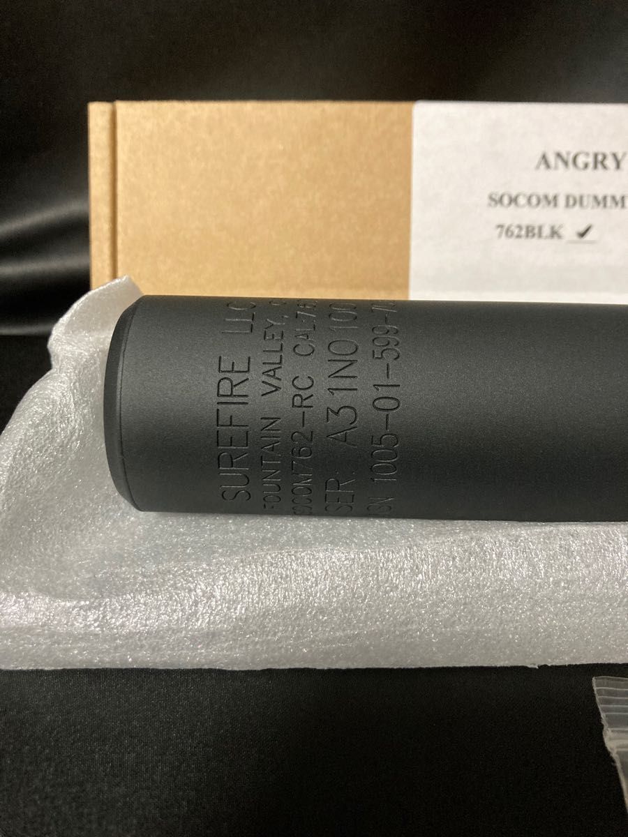 新品未使用 ANGRY GUN SURE FIRE SOCOM 762 ブラック|Yahoo!フリマ
